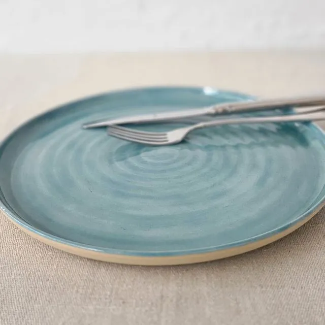 Pale Turquoise Classic Dinner Plate