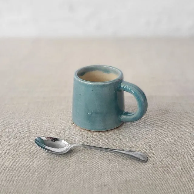 Pale Turquoise Classic Espresso Mug