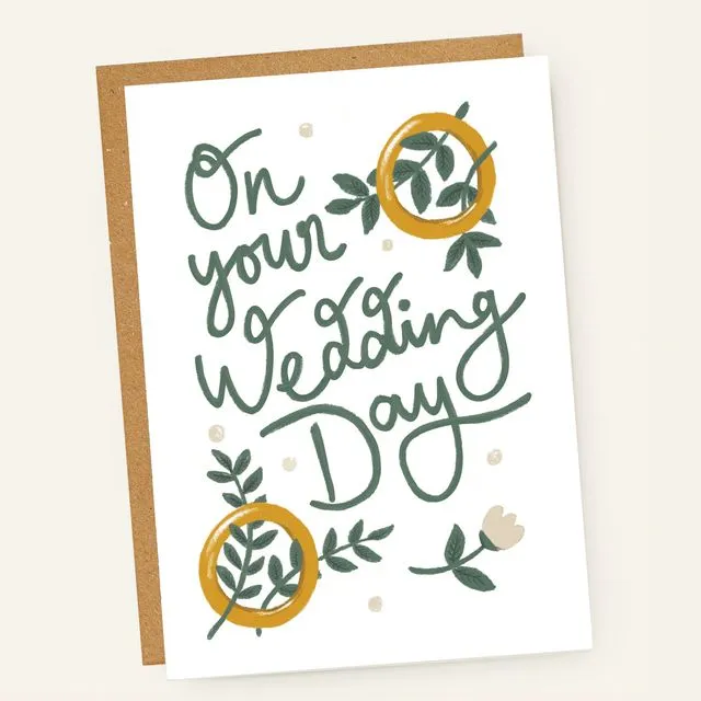 On Your Wedding Day Card