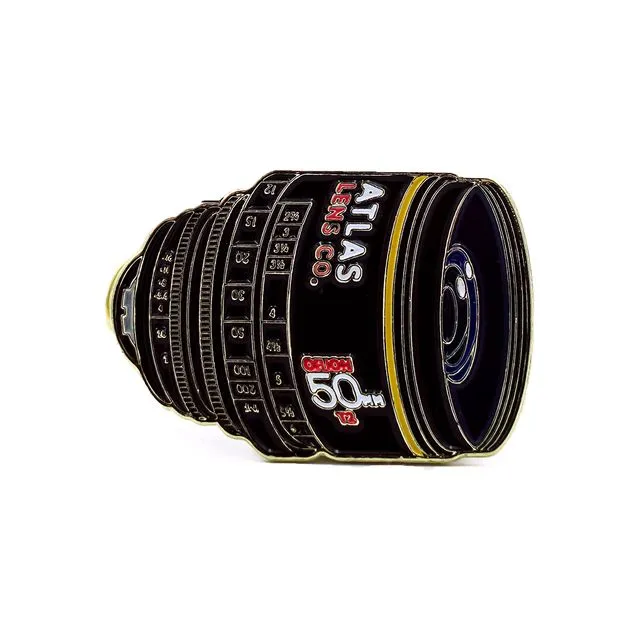50mm Lens Enamel Pin
