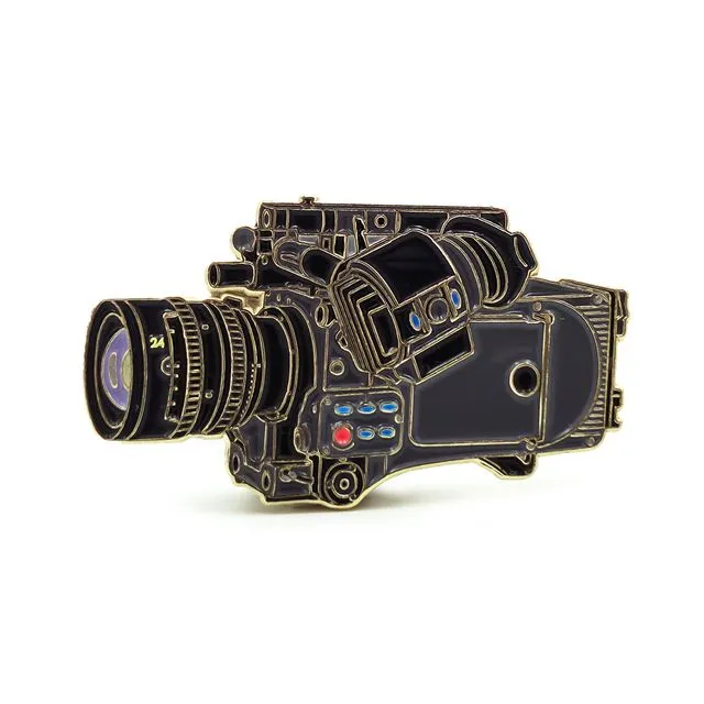Cinema Camera Enamel Pin