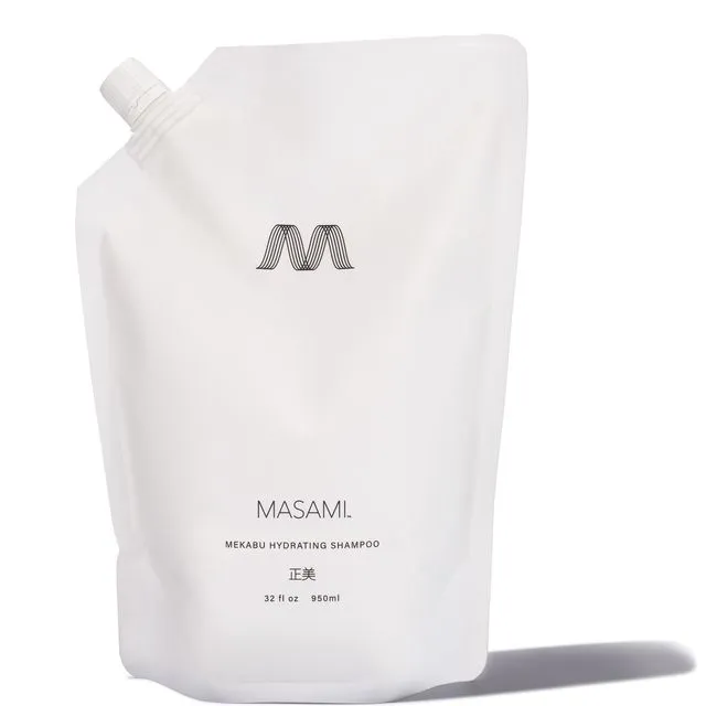 MASAMI Mekabu Hydrating 32 oz Shampoo Refill Pouch