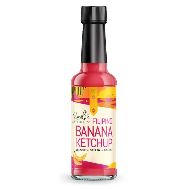 RoniB's Kitchen | Filipino Style | Banana Ketchup | 150ml | Case of 12