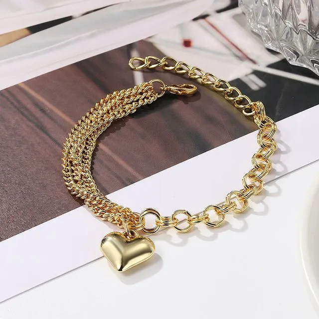 Bohemian Baroque Pearl Bracelet - S2303-13