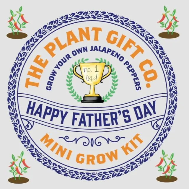 Happy Fathers Day Eco Chilli Grow Kit