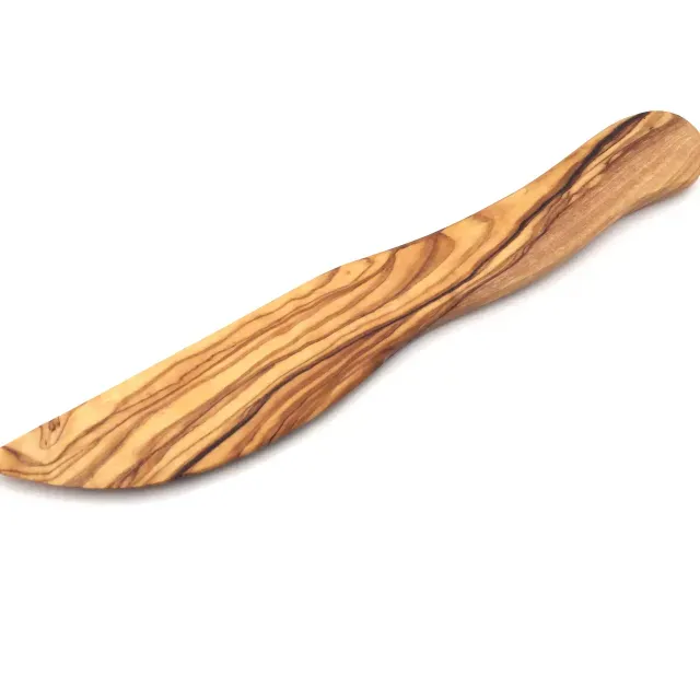Butter knife made of olive wood