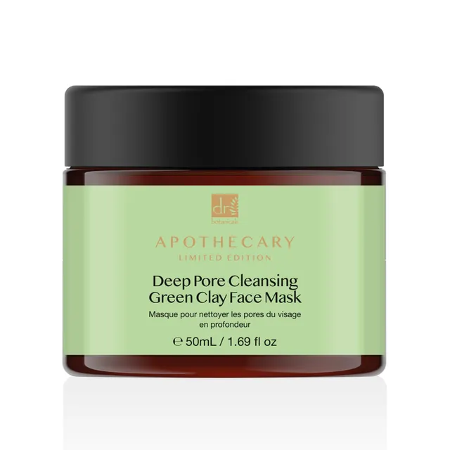 Dr Botanicals Deep Pore Cleansing Green Clay Face Mask 1.69 fl oz