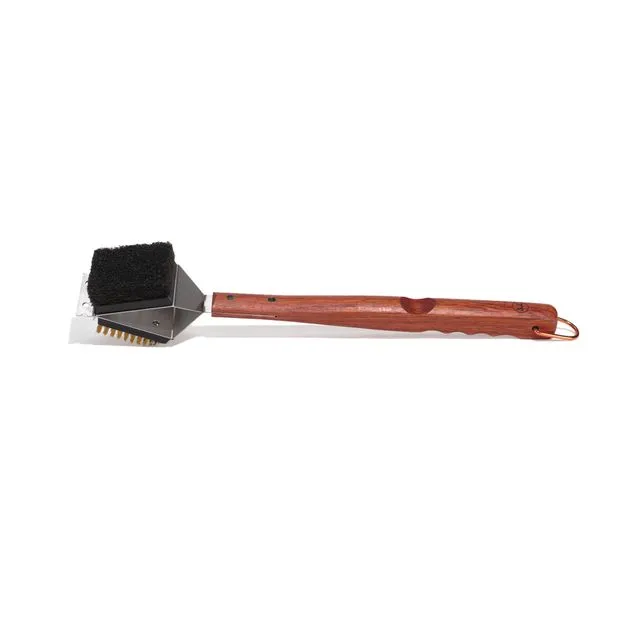 Rosewood 3 In 1Grill Brush