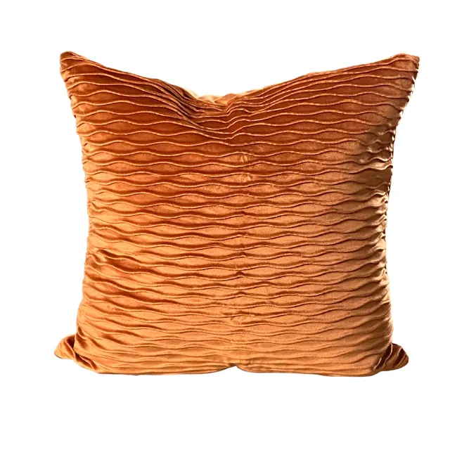 Wave Pattern Velvet Cushion Covers