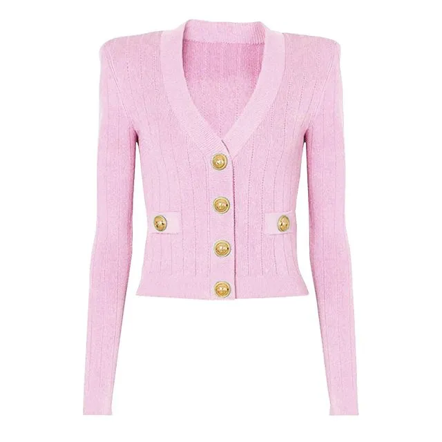 Fashion classic high quality versatile tops, coats, knitted sweaters, cardigans