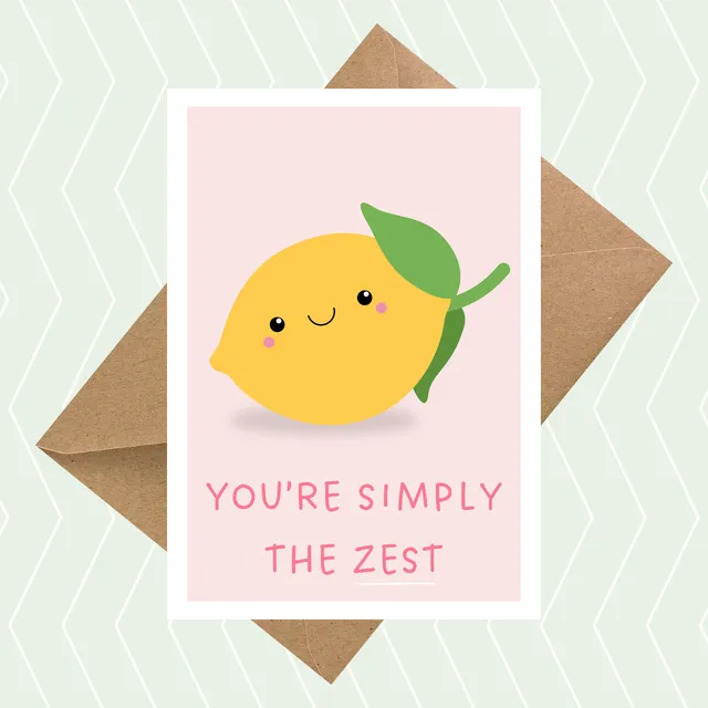 Simply The Zest Card