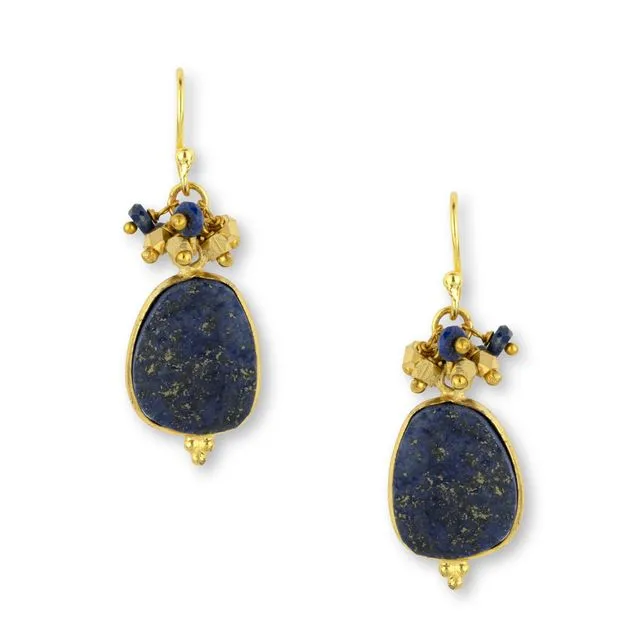 Willow Earrings Lapis Lazuli
