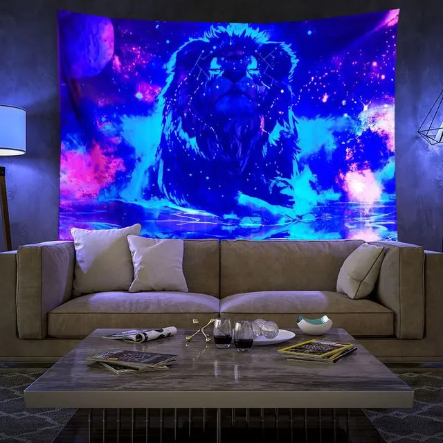 UV fluorescent tapestry wall cloth background cloth decorative cloth hanging cloth - GTYH(250)