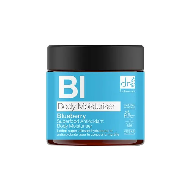 Dr Botanicals Blueberry Superfood Antioxidant Body Moisturizer 2 fl oz