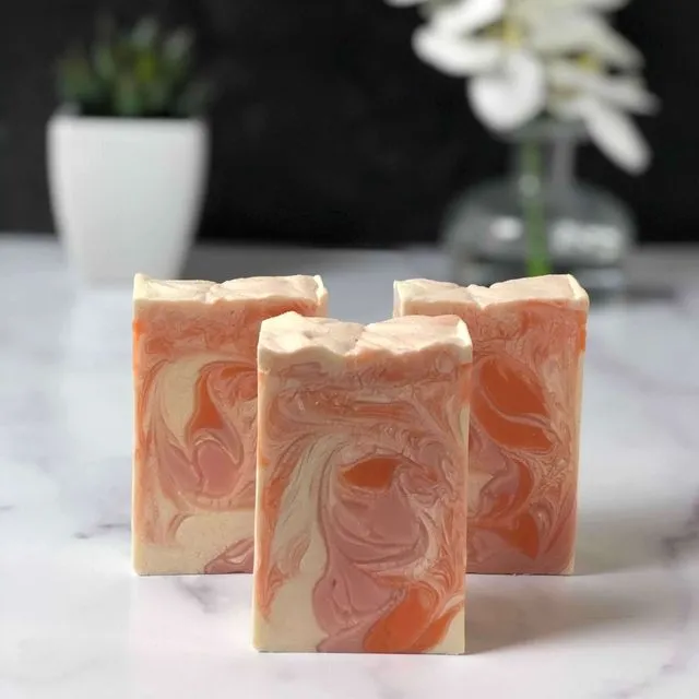 Pink Berry Mimosa Natural Handcrafted Soap