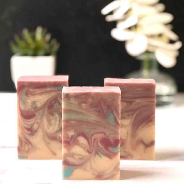 Black Raspberry Vanilla Natural Handcrafted Soap