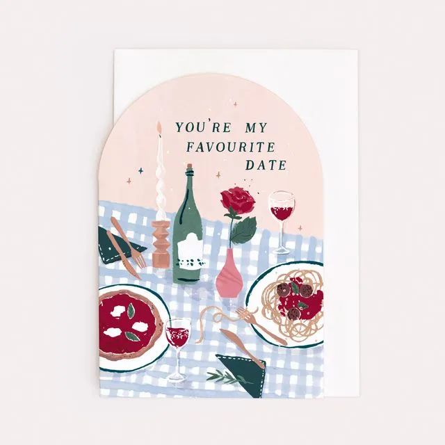 Favourite Date Card | Love Card | Anniversary Cards