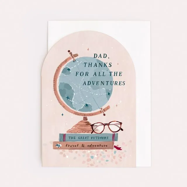 Father's Day Card | Dad Adventures Card | Father's Day Cards