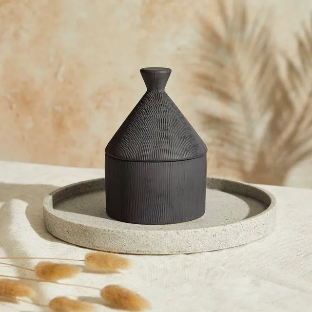 Marrakesh: Graphite Candle - Activated Charcoal &amp; Matcha
