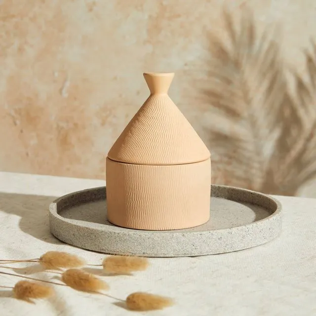 Marrakesh: Sandstone Candle - Myrrh &amp; Tonka