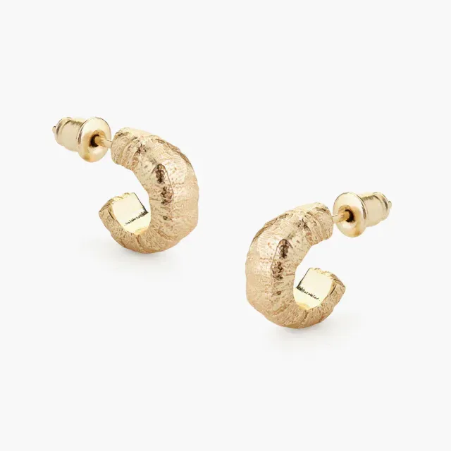 Cast Earrings Gold