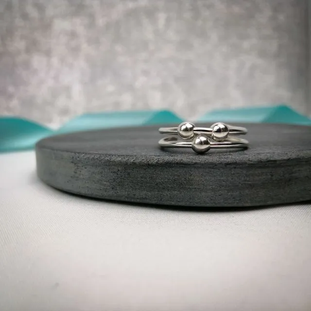 Sterling Silver Fidget Ring