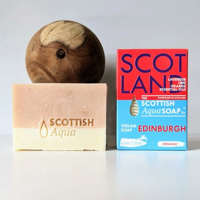SOAP Edinburgh (Lavender, Lime & Orange)(120g)