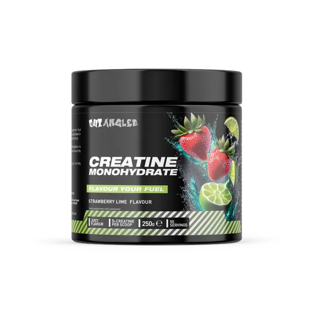 OutAngled Creatine Monohydrate Powder Strawberry Lime 250g