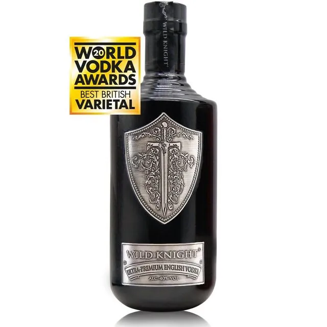 Wild Knight® Ultra Premium English Vodka 70cl 40% ABV