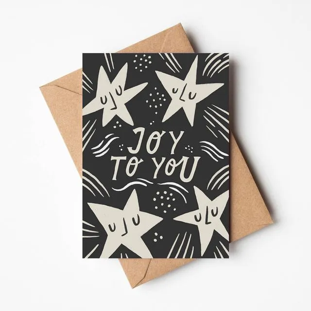 Joy To You' Modern Christmas Card