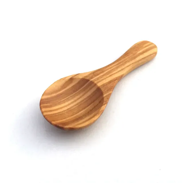 Mini spoon 6 cm made of olive wood