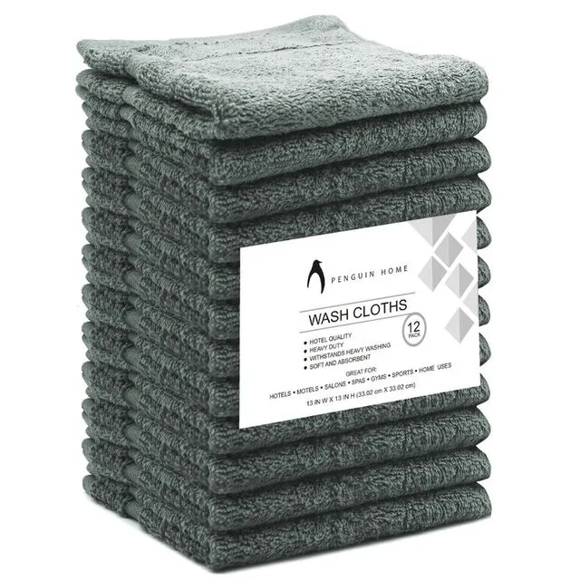 Penguin Home 400 GSM Luxury Wash cloths