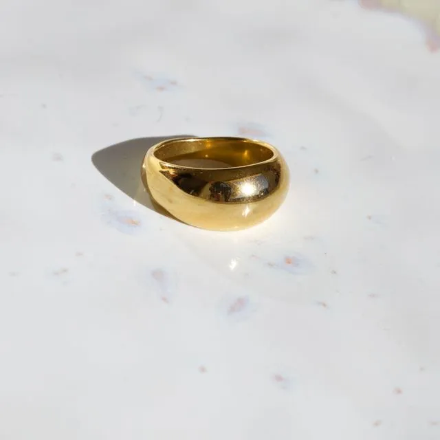 Cindy - Bubble Gold Ring Bands