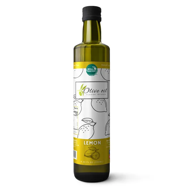 Small Batch Extra Virgin Olive Oil - Lemon Infused (Case of 6)