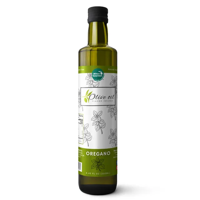 Small Batch Extra Virgin Olive Oil - Oregano Infused (Case of 6)