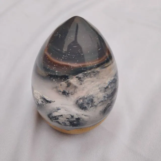 Buy Epoxy Resin Paper Weight Egg Shape By Manufacturer