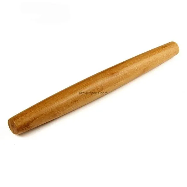 Personalized French-style Wooden Rolling Pin Razvi Exports