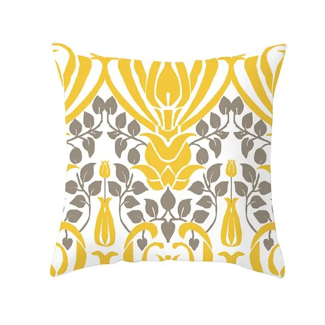 Summer Lemon Cushion Cover Pineapple Leaf Home Cushion Cover - TPR174-10