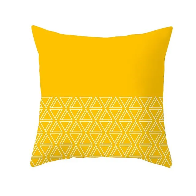 Summer Lemon Cushion Cover Pineapple Leaf Home Cushion Cover - TPR174-29