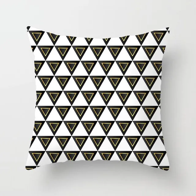 Modern minimalist geometric abstract throw pillow cover cushion cover - TPR050-40