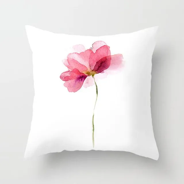 Home Decor Cushion Cover Plant Flower Pillow Cover - TPR044-13