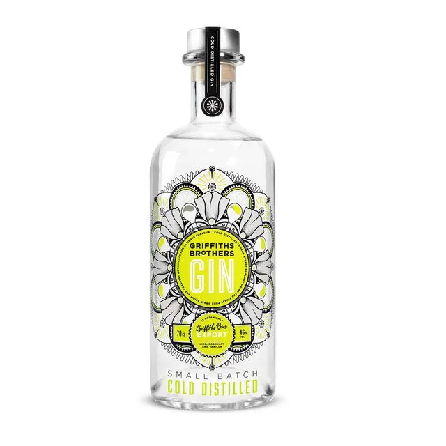 Griffiths Brothers Export Gin (70cl, 46%)