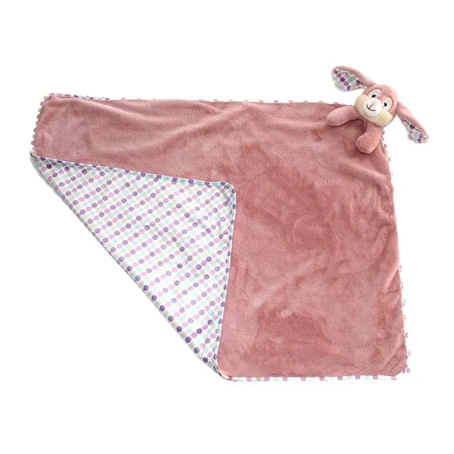 Pink Bunny Blankie – Large