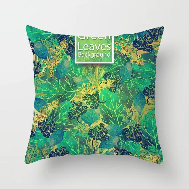 Home Decor Cushion Cover Plant Flower Pillow Cover - TPR044-38