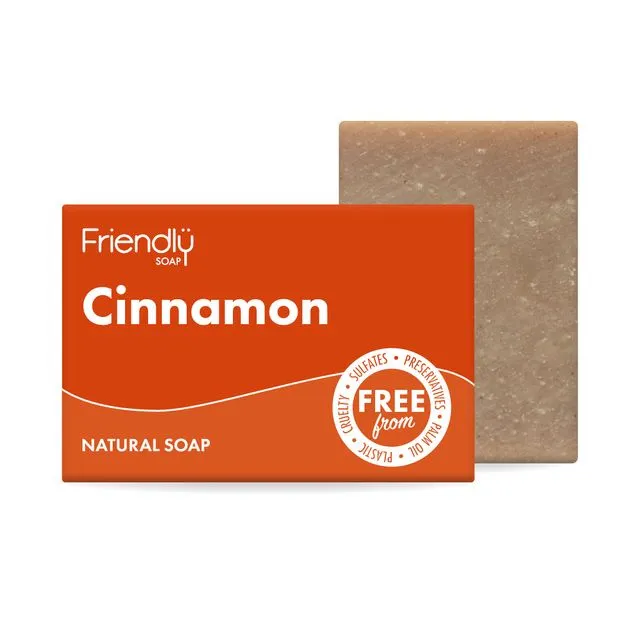 Cinnamon Vegan Soap Bar (6 x 95g)