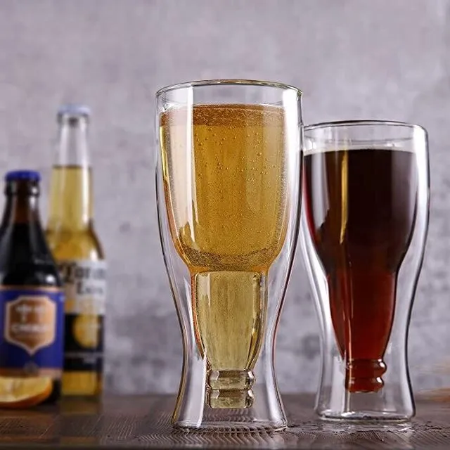 Double Wall Beer Glass 250ml