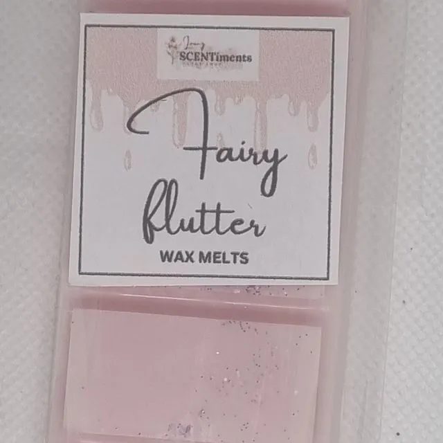 Fairy flutter Wax melt snap bars x6