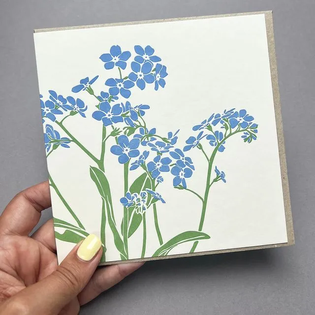 Forget-me-not Card