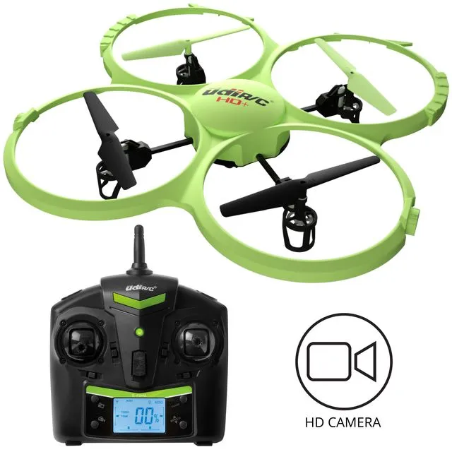 Force1 U818A HD+ RC Drone with Camera for Adults