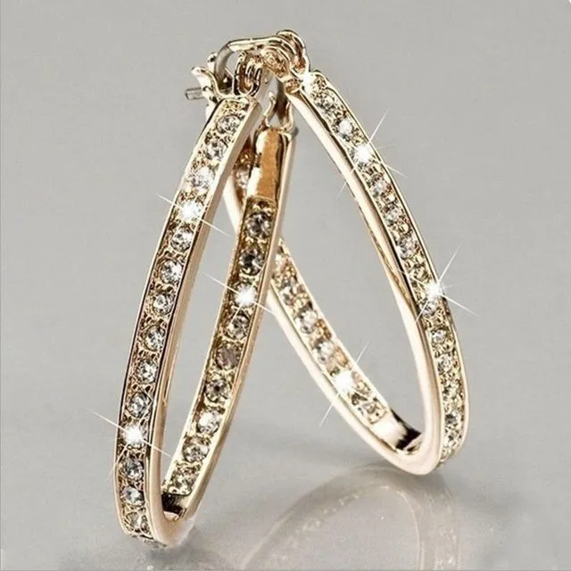 Luxury Rhinestone Earrings - AB6759